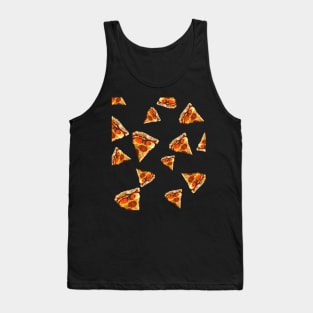 Pizza Wearing Sunglasses Glasses Funny Cute Tank Top